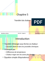 Chapitre 5: Transfert de Chaleur