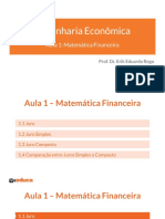 Engenharia Economica - Veduca Aula 1