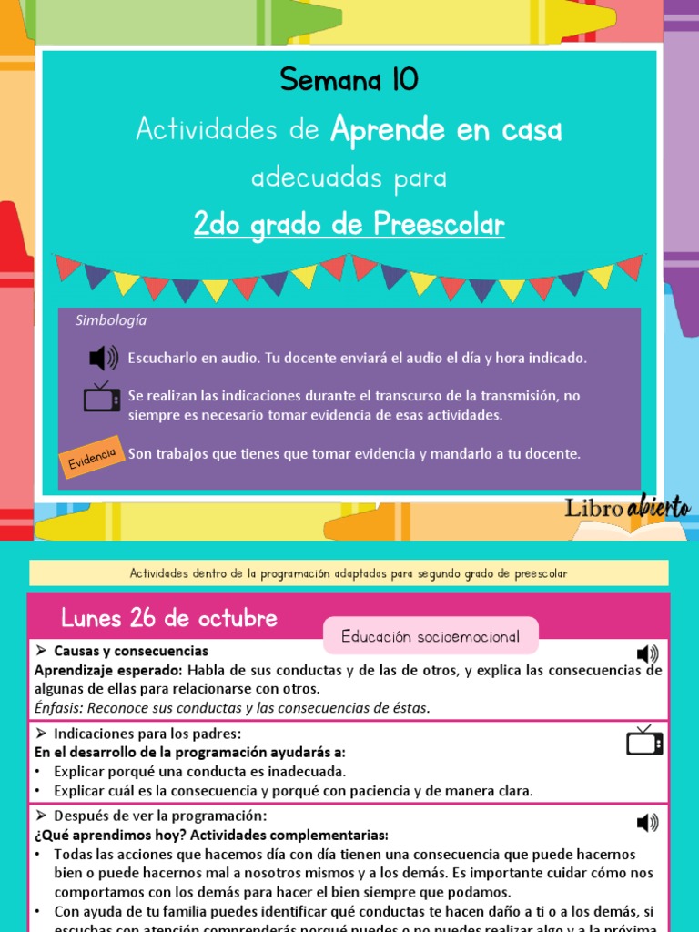 10 Semana | PDF | Educación de la primera infancia | Aprendizaje