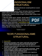 Kuliah 5 Dan 6 Fungsionalism Struktural