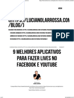 9 Melhores Aplicativos para Fazer Lives - Luciano Larrossa