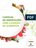 Cartilha Doação de Alimentos CONSEA