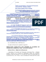 Resolución Legislativa Que Aprueba El "Acuerdo de Promoción Comercial Perú - Estados Unidos" Resolucion Legislativa #28766