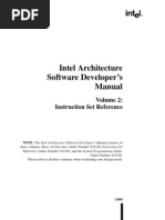 Download IntelR Architecture Software Developers Manual Volume 2 Instruction Set Reference Manual by Setyo Nugroho SN5510435 doc pdf