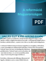 14 A Reformáció Magyarországon