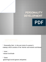 Personality Development - PPTX CJB