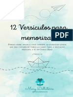 Versículos para Memorizar