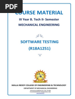 Software Testing Techniques