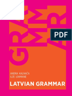 Latvian Grammar 2021