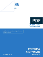 XSR700-2018 User Manual