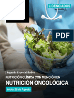 Especialidad Nutrición Oncológica - Wiener