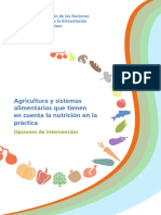 Agricultura y Sistemas Alimentarios 2019