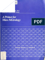 A Primer For Mass Metrology