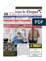 Periódico Noticias de Chiapas, Edición Virtual Miércoles 05 de Enero de 2022