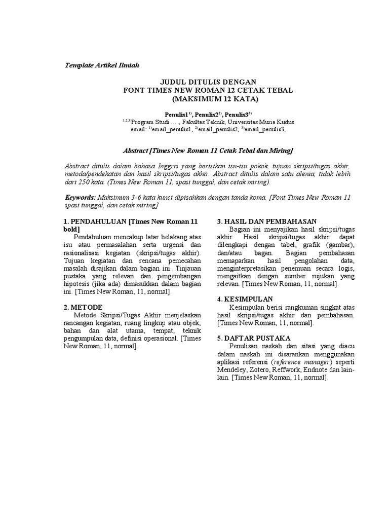 Template Artikel Ilmiah PDF