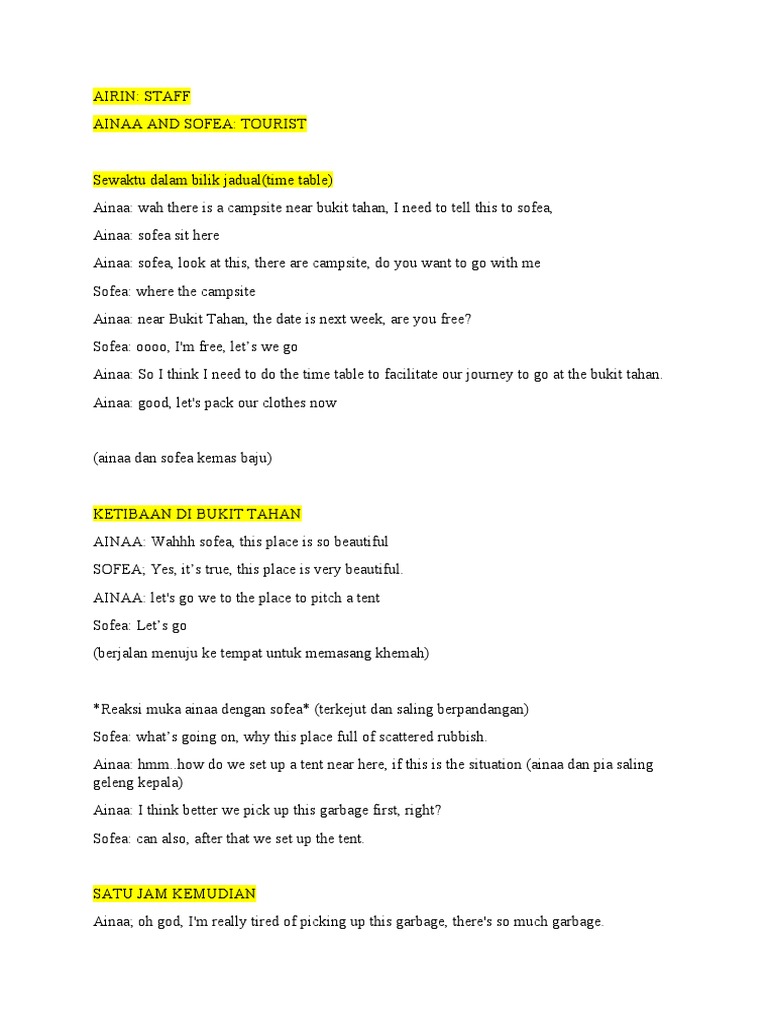 Script Roleplay Bi | PDF