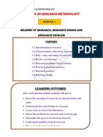 Add-On Course On Research Methodology: Meaning of Research, Research Design and Research Problem Content