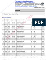 Draft Allotment: 5168 - T.M.E. Societys J.T.Mahajan College of Engineering, Faizpur