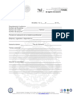 Formatos de Registo de Asesoria de Residencias Profecionales Plan 2010