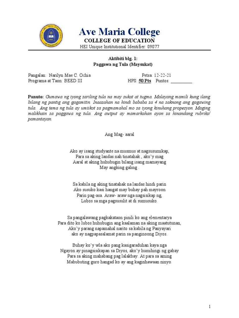 Filipino | PDF