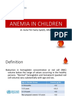 Anemia in Children: Causes, Types and Treatment
