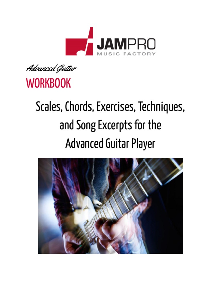 Advanced Guitar Workbook PDF Chord (Music) Minor Scale