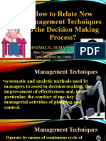 SUMAOANG, ROMMEL G - 3.22-How-to-Relate-Management-Techniques-to-the-Decision