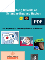 Gramatika at Istruktura NG Wikang Filipino