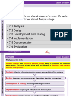 Objective:-: To Know About Stages of System Life Cycle To Know About Analysis Stage
