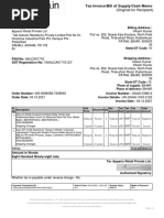 Tax Invoice/Bill of Supply/Cash Memo: (Original For Recipient)