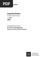Download Corporate Finance LSE by Sharon Manzini SN55107999 doc pdf