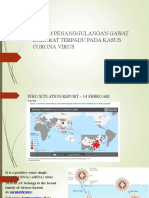 Sistem Penanggulangan Gawat Darurat Terpadu Pada Kasus Corona Virus