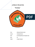 Laporan Praktek Routing