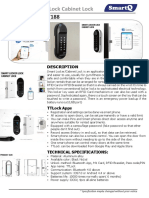 SmartQ SQ-7188 Smart Locker Lock Cabinet Lock