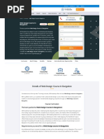 Web Design Course in Bangalore
