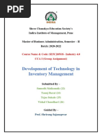 Development of Technology in Inventory Management