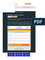Web Design Training in Bangalore