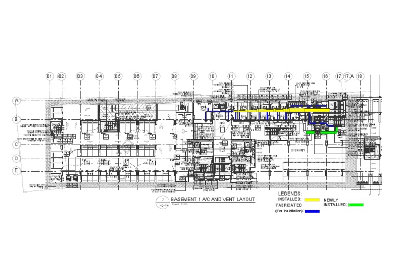 Basement A/C and Vent Layout Guide | PDF