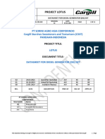 Datasheet for 650KVA Diesel Generator Set