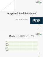 Incubation Monthly UpdateReview Template