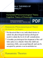 Pdev Lesson 3 Humanistic and Cognitive Theory