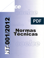 001_2012 Norma Técnica Nt-001_2012 R-05 Fornecimento de Energia Elétrica Em Tensão Secundária de Distribuição