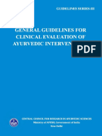 CCRAS Guideline of Clinical Evaluation
