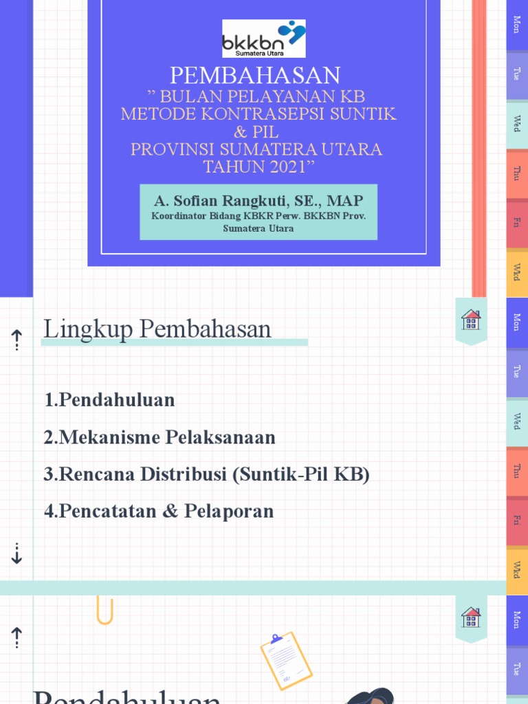 Materi Bulan Pelayanan KB Suntik-Pil (Sofyan Rangkuti) | PDF