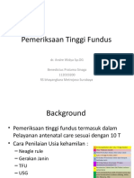 Pemeriksaan Tinggi Fundus