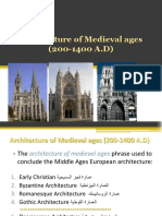 1 - Architecture of Medieval Ages