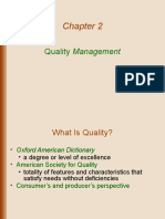 Chapter 8 - Quality Management