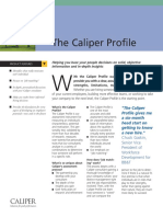 Caliper Profile