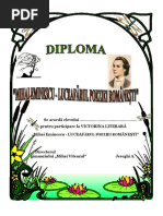 Diploma mihai_eminescu