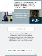 Kemuhamadiyahan PPT Pertemuan Pertama